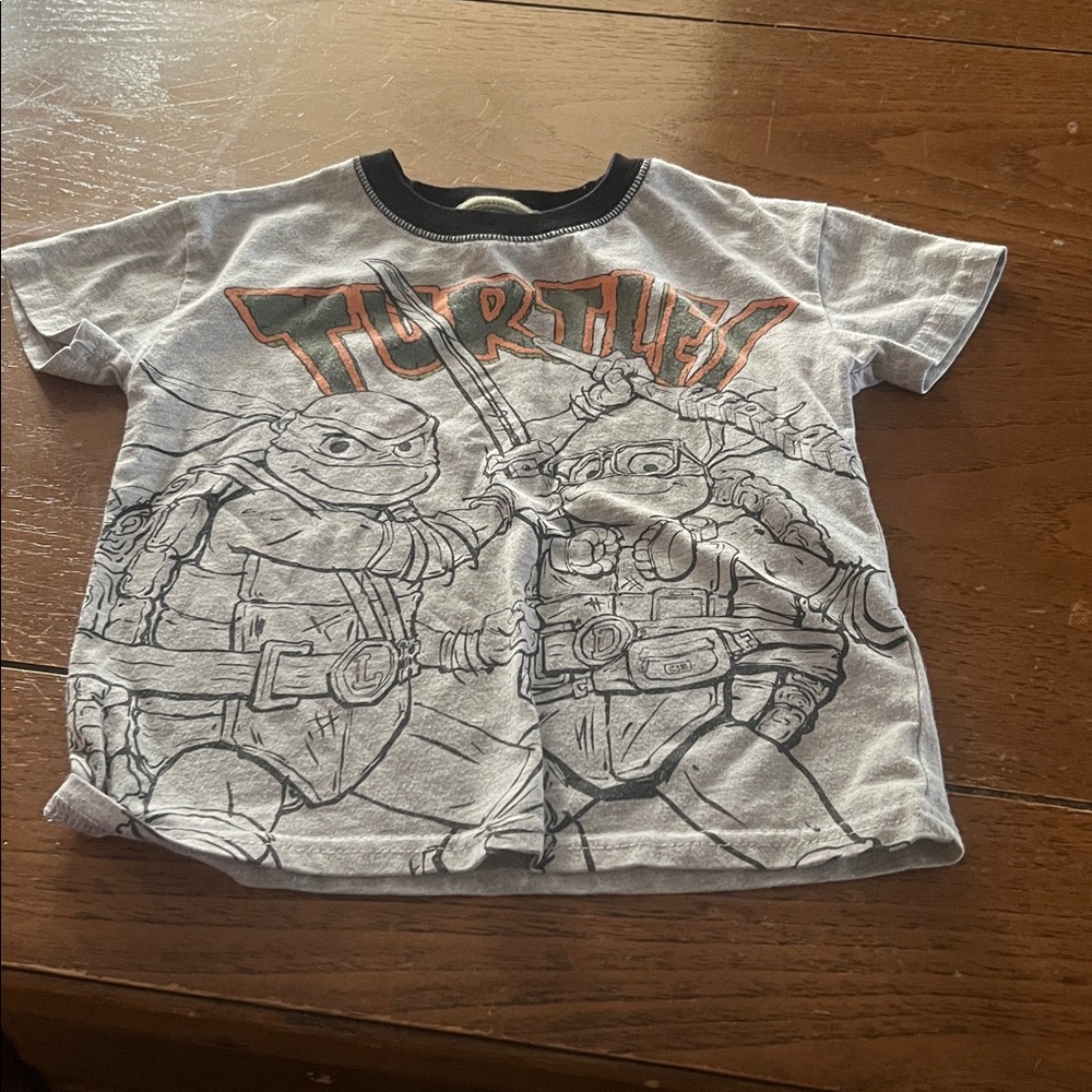 Nickelodeon Gray Turtles Mutant Mayhem Shirt